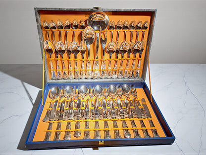 Servizio Posate per 12 Persone, Silver Plated