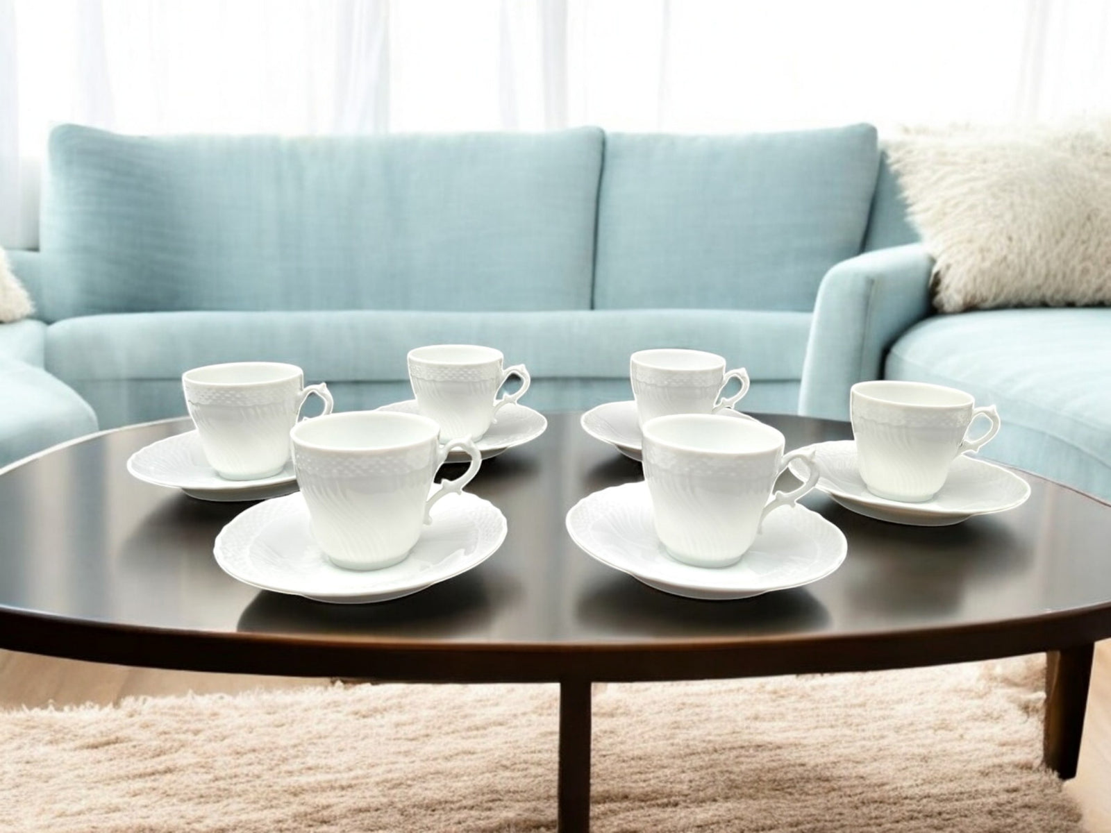 Servizio Caffè per Sei, Richard Ginori, Modello Vecchio Ginori