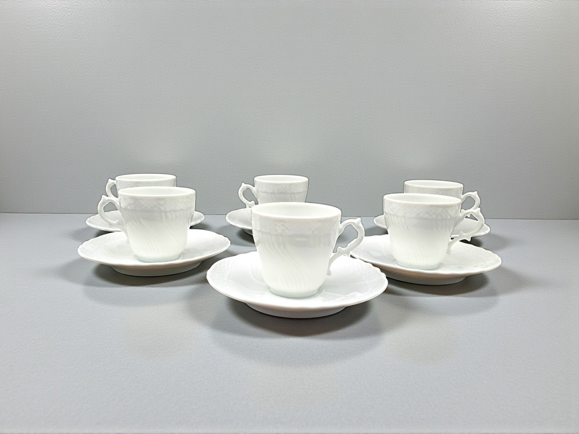 Servizio Caffè per Sei, Richard Ginori, Modello Vecchio Ginori