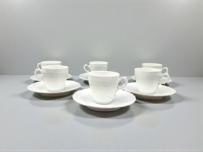 Servizio Caffè per Sei, Richard Ginori, Modello Vecchio Ginori