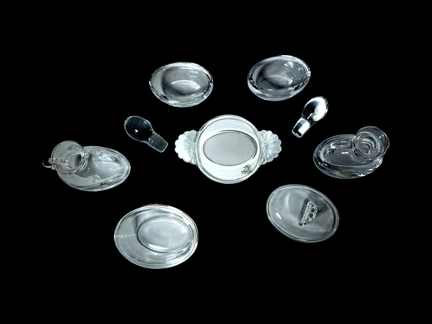 Set per Servire a Tavola in Cristallo, Mario Cioni, Firenze