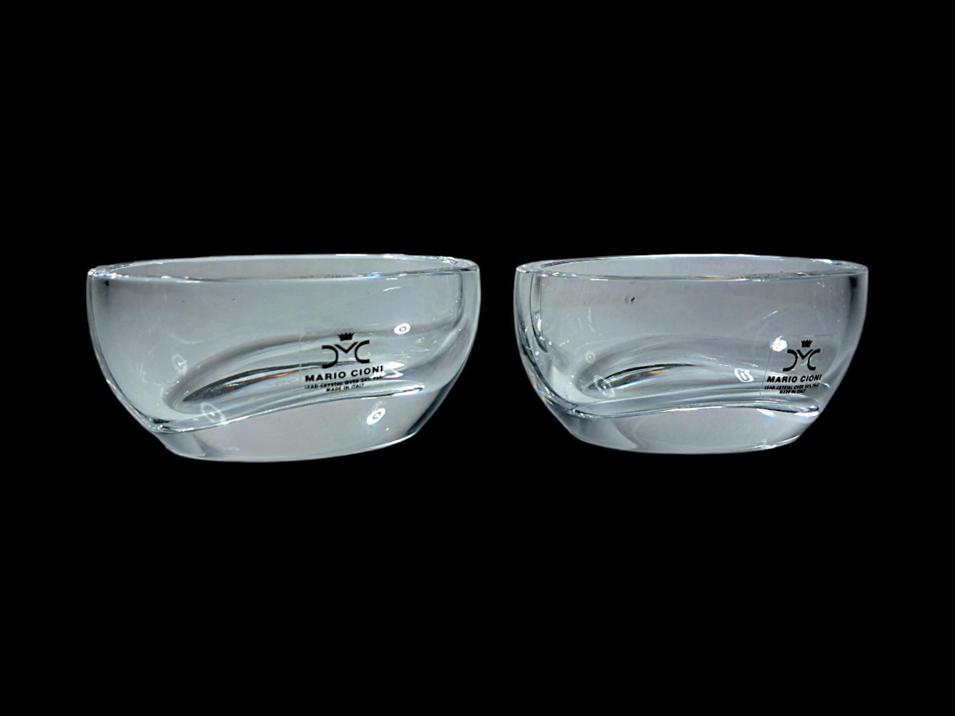 Set per Servire a Tavola in Cristallo, Mario Cioni, Firenze