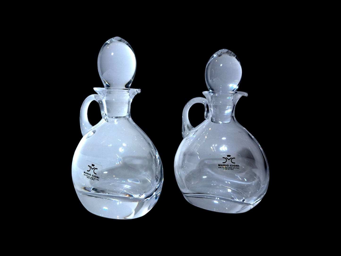 Set per Servire a Tavola in Cristallo, Mario Cioni, Firenze