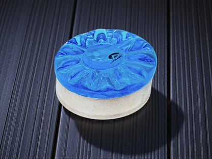 Set di 3 Scatole Portagioie in Vetro di Murano, Acquachiara