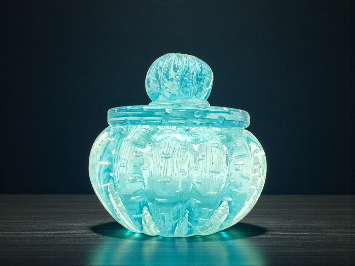 Set da Toilette in Vetro di Murano, Attr. Barovier&Toso