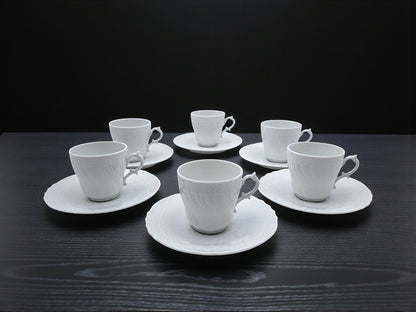 Servizio 6 Tazze da Caffè , Richard Ginori, Vecchio Ginori