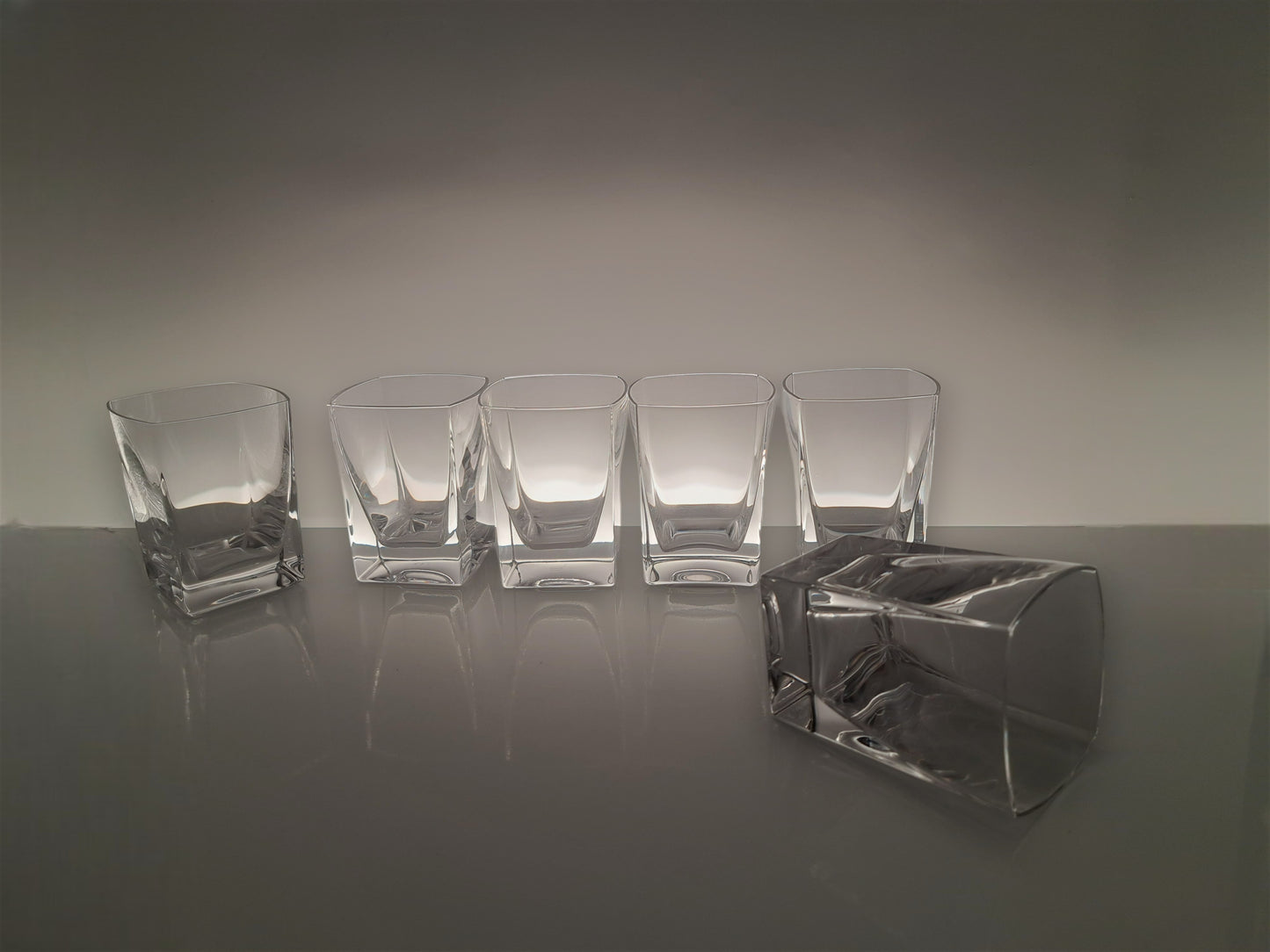 Servizio 6 Bicchieri Old Fashioned Tumbler, Cristal de Sevres, Keos