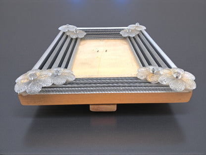 Cornice Portafoto da Tavolo in Vetro di Murano