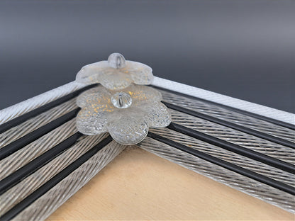 Cornice Portafoto da Tavolo in Vetro di Murano