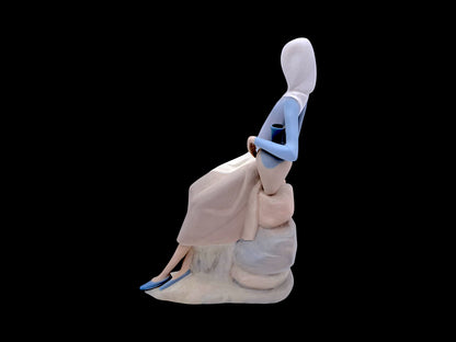 Statuina in Pocellana, Ancella Seduta, Nao, Gruppo Lladrò