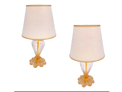 Coppia Lampade da Tavolo Sylcom