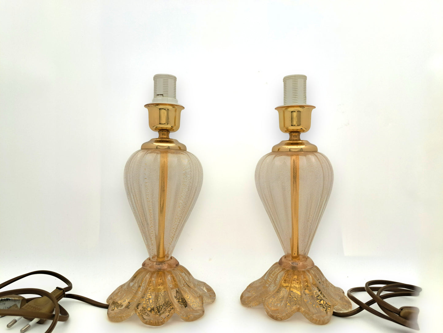 Coppia Lampade da Tavolo Sylcom