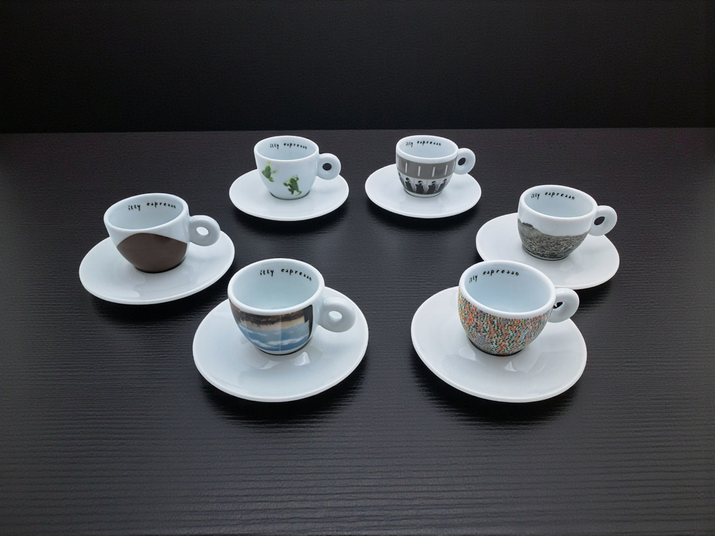Servizio 6 Tazzine Caffè, Illy Art Collection, 2001 MoMA PS1