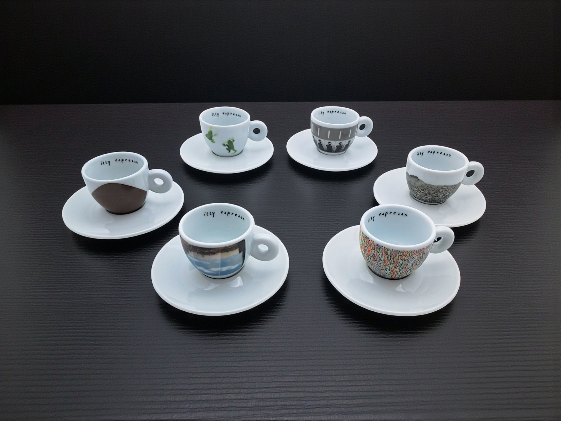 Servizio 6 Tazzine Caffè, Illy Art Collection, 2001 MoMA PS1