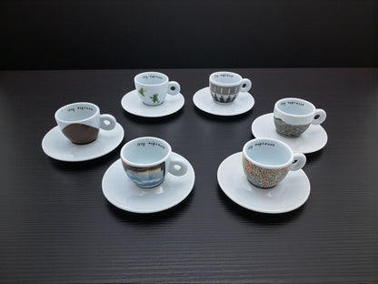 Servizio 6 Tazzine Caffè, Illy Art Collection, 2001 MoMA PS1