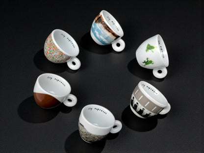 Servizio 6 Tazzine Caffè, Illy Art Collection, 2001 MoMA PS1