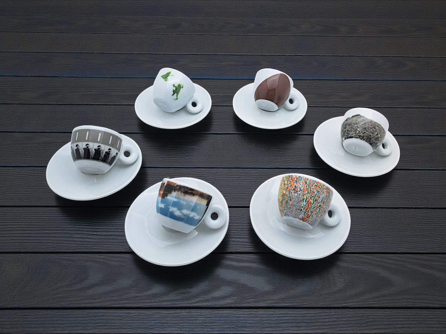 Servizio 6 Tazzine Caffè, Illy Art Collection, 2001 MoMA PS1