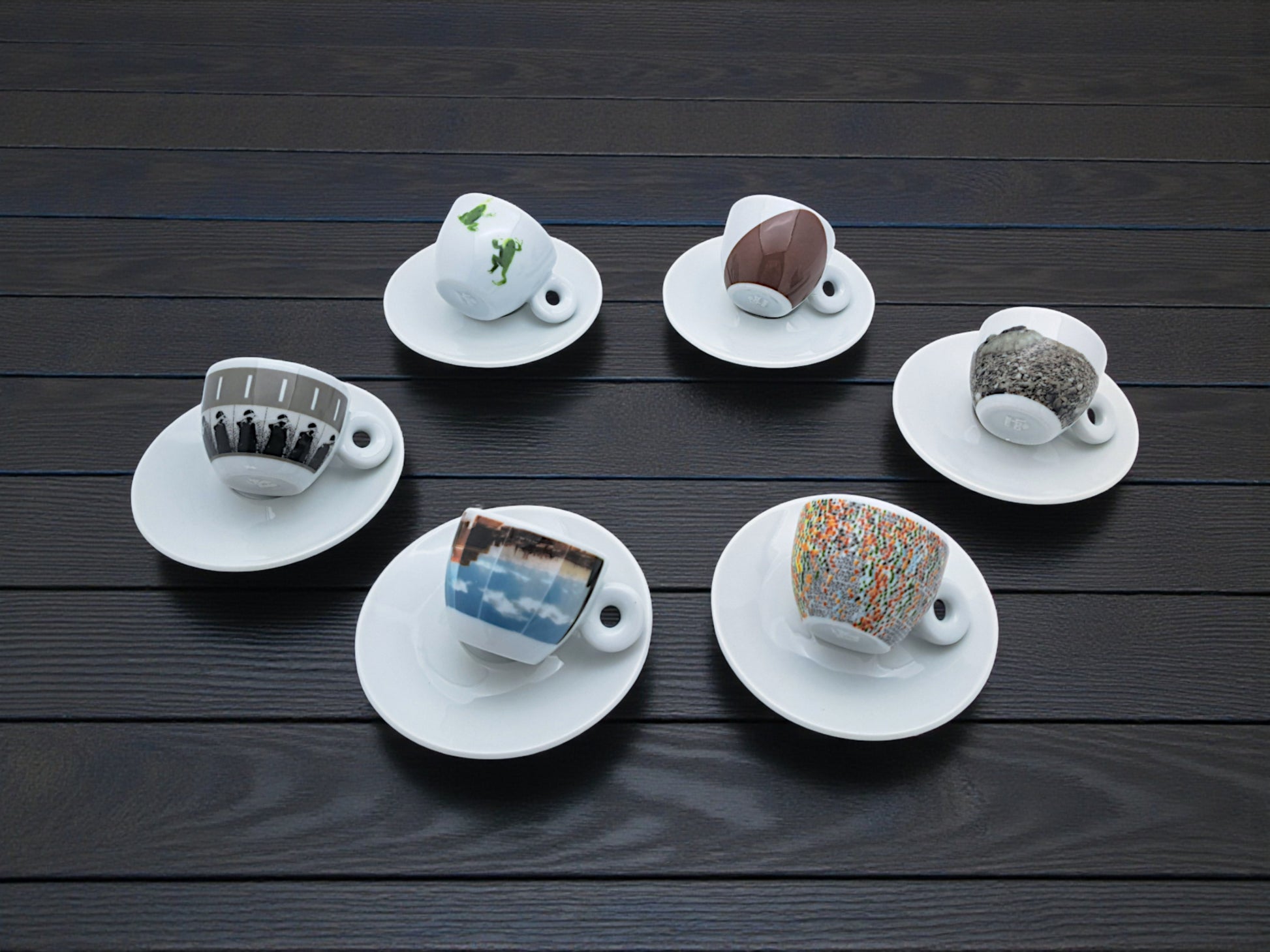 Servizio 6 Tazzine Caffè, Illy Art Collection, 2001 MoMA PS1