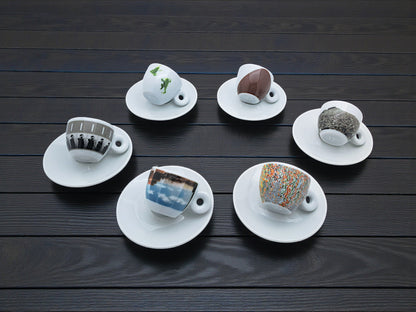 Servizio 6 Tazzine Caffè, Illy Art Collection, 2001 MoMA PS1