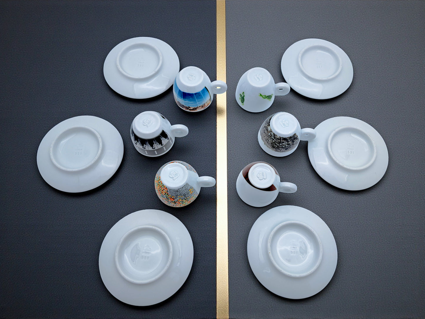 Servizio 6 Tazzine Caffè, Illy Art Collection, 2001 MoMA PS1