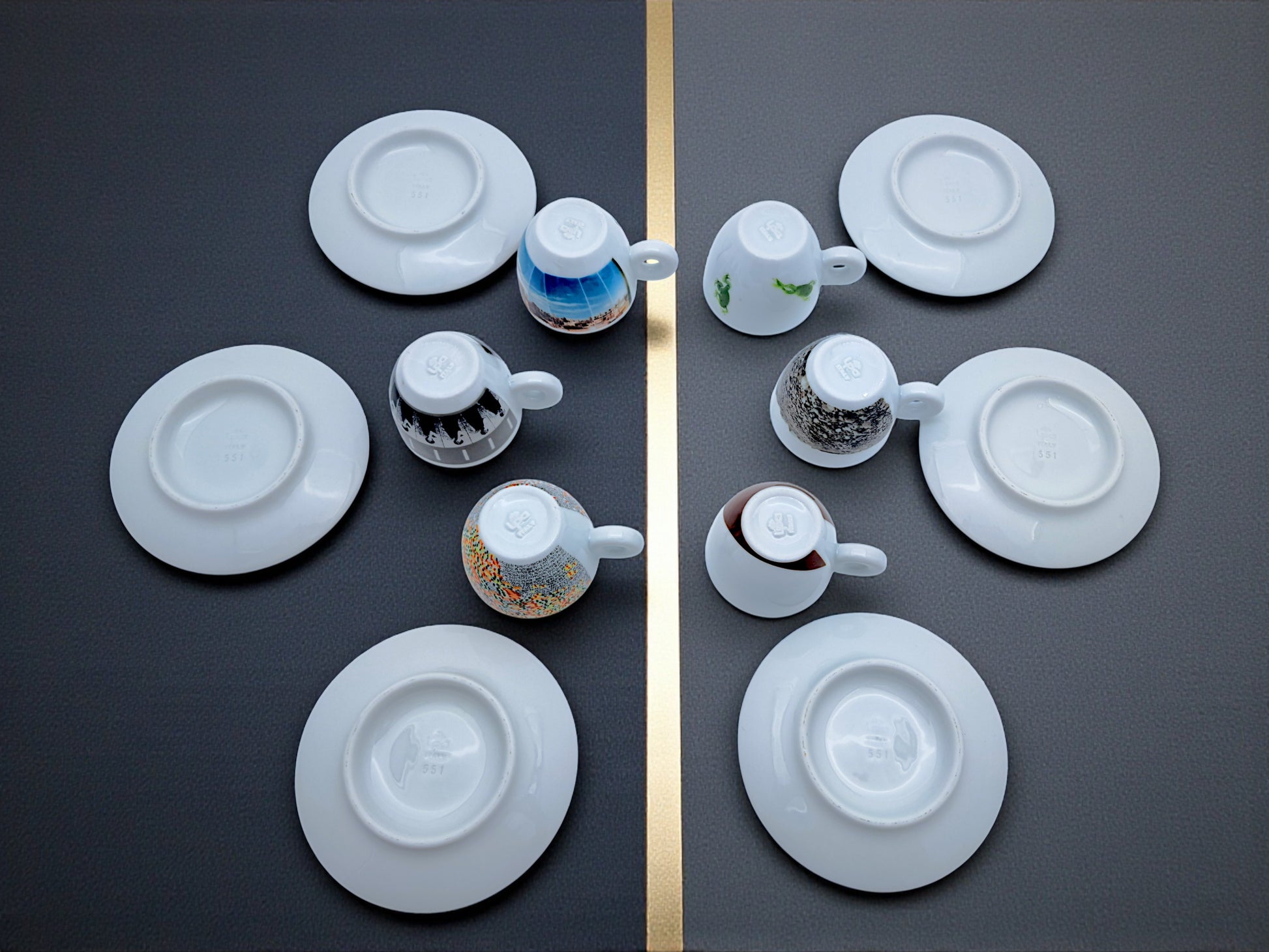 Servizio 6 Tazzine Caffè, Illy Art Collection, 2001 MoMA PS1