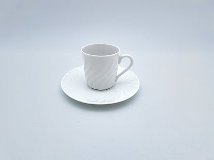 Servizio 6 Tazzine da caffè, Richard Ginori, Modello Ancona