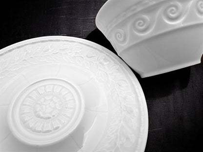Servizio 6 Tazze da Tè, Bernardaud Limoges, Modello Louvre