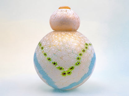 Vaso Potiche in Vetro di Murano Millefiori, La Murrina