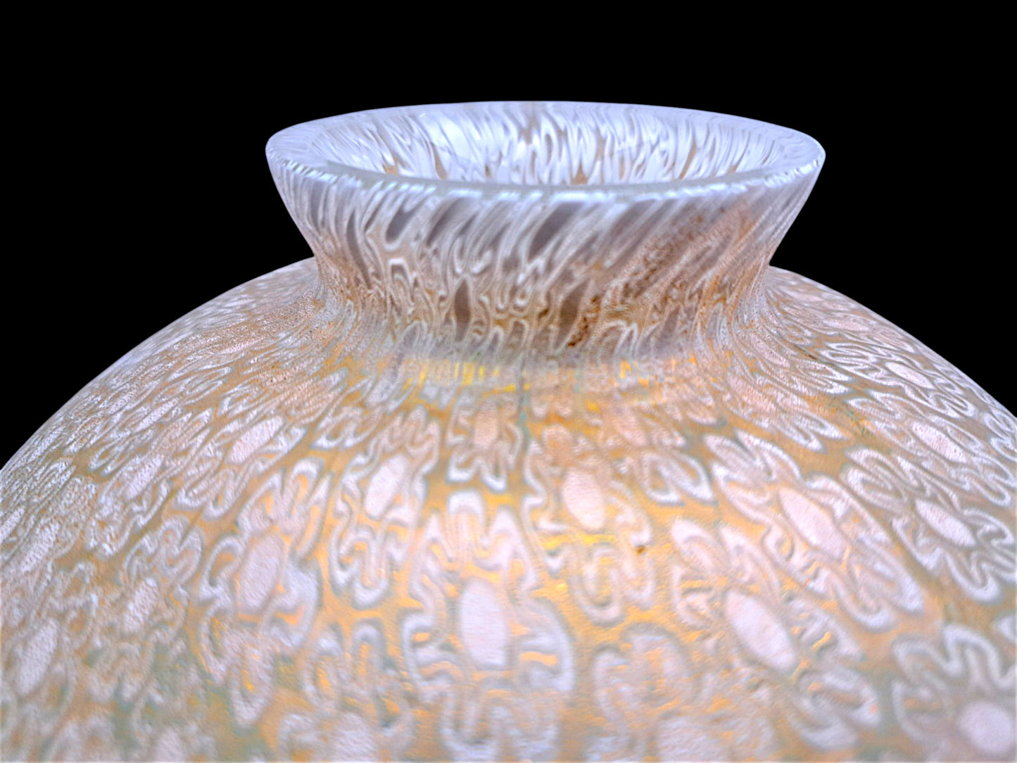 Vaso Potiche in Vetro di Murano Millefiori, La Murrina