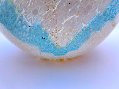 Vaso Potiche in Vetro di Murano Millefiori, La Murrina