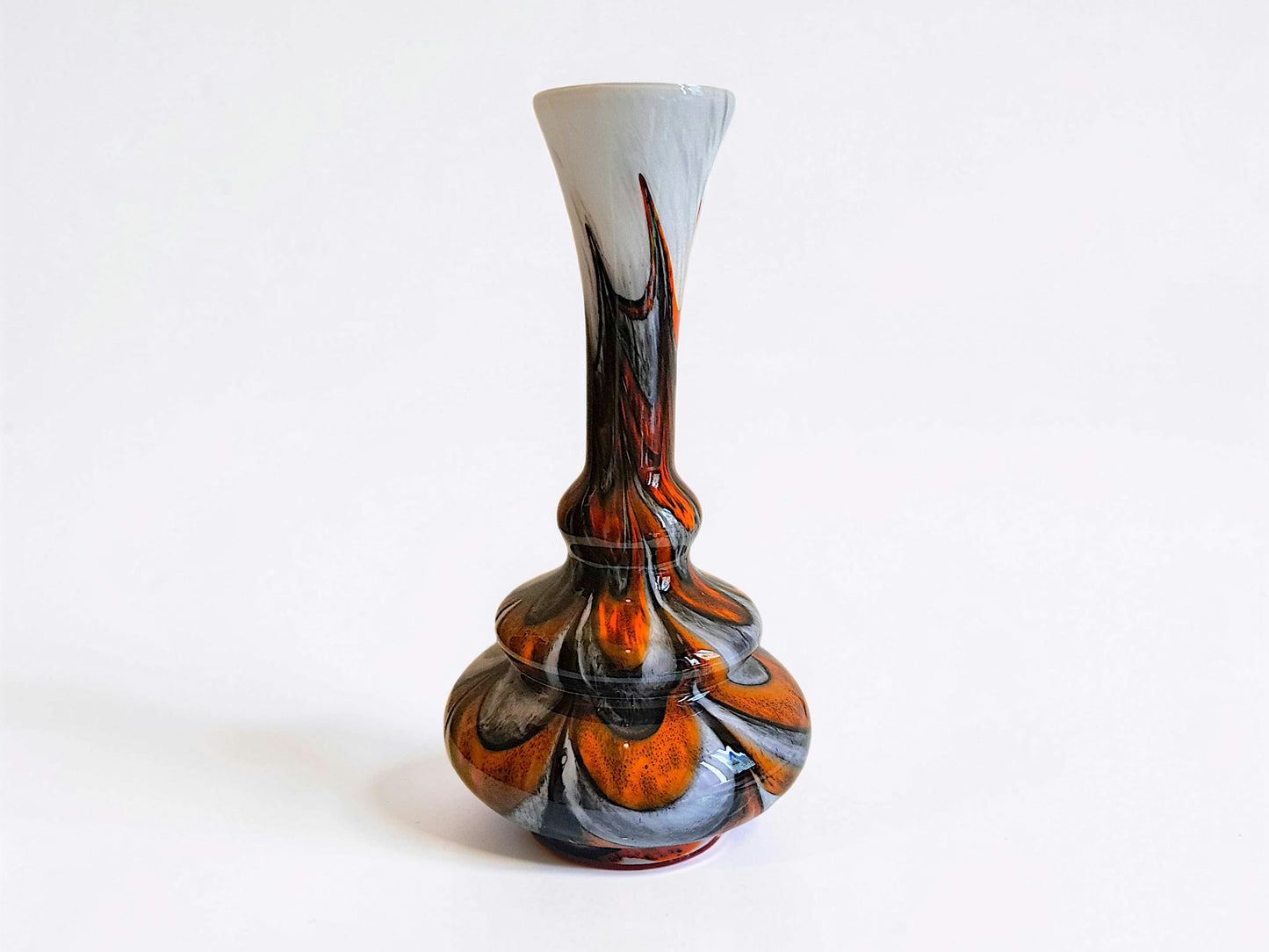 Vaso in Vetro Opalino, Opaline Florence, Carlo Moretti
