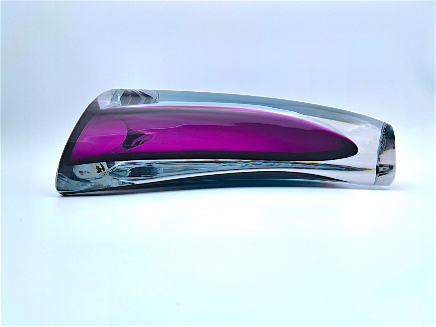Vaso in Vetro Sommerso, Kosta Boda, Göran Wärff, Aria Lilac, 7040536