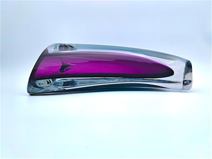 Vaso in Vetro Sommerso, Kosta Boda, Göran Wärff, Aria Lilac, 7040536