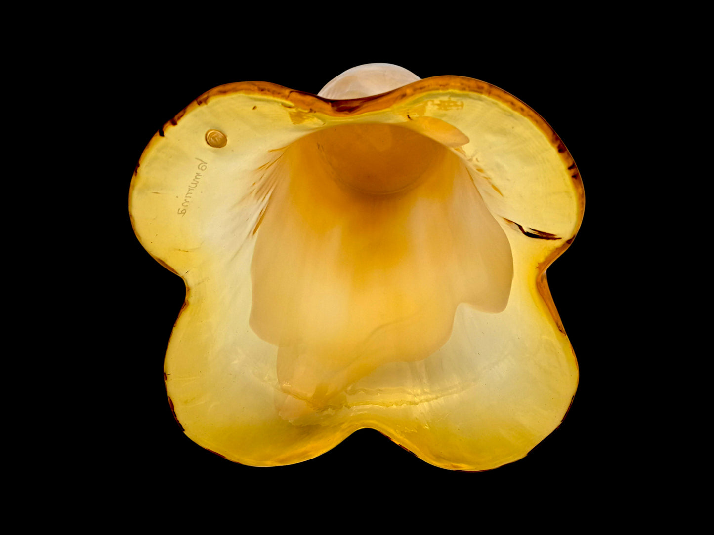 Vaso a Forma di Fiore in Vetro di Murano, La Murrina