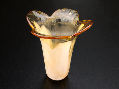 Vaso a Forma di Fiore in Vetro di Murano, La Murrina
