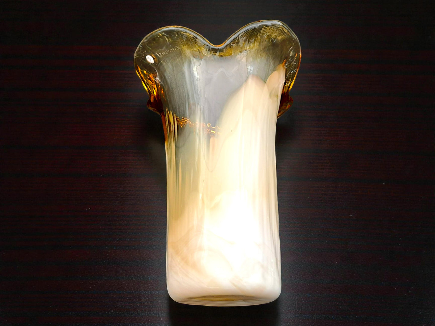 Vaso a Forma di Fiore in Vetro di Murano, La Murrina