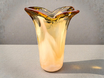 Vaso a Forma di Fiore in Vetro di Murano, La Murrina