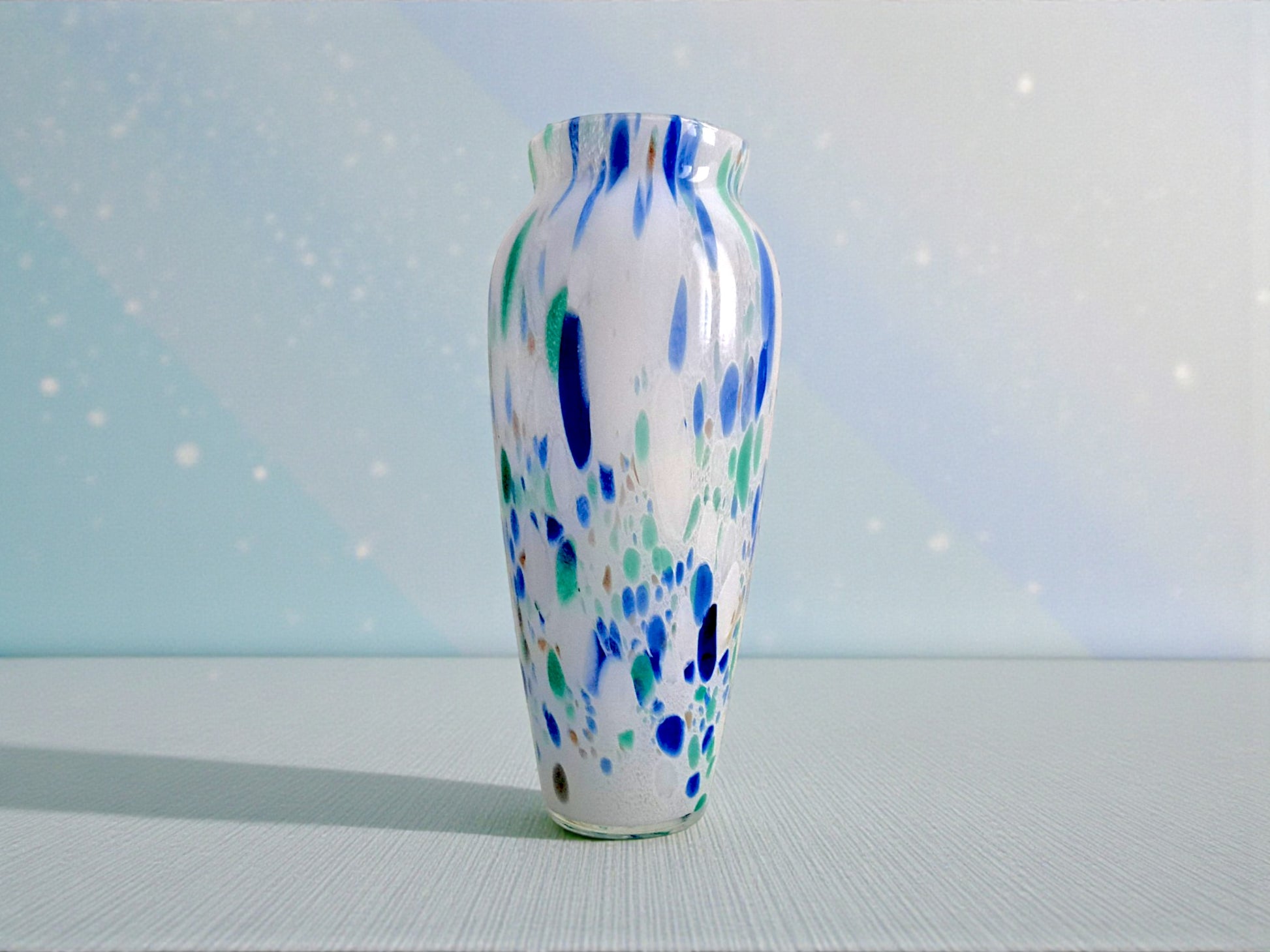 Vaso Maculato in Vetro di Murano