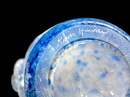 Vaso in Vetro Scavo di Murano, Rosis