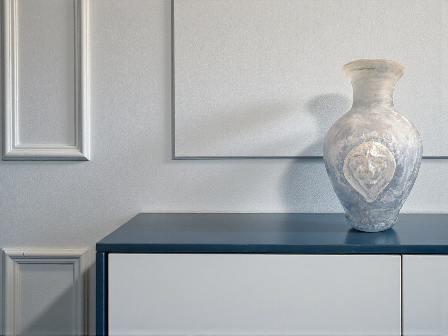 Vaso in Vetro Scavo di Murano, Rosis