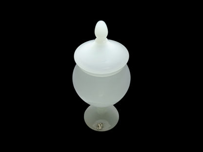 Bonbonnière in Vetro Opalino di Murano , Vincenzo Nason