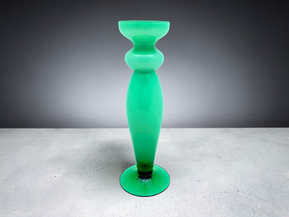 Vaso in Vetro Incamiciato e Opalino, Orrefors, Helen Krantz