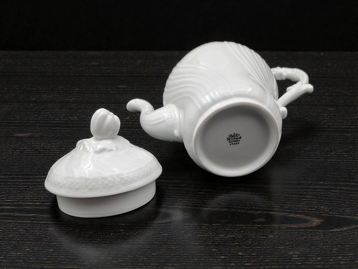 Cafetière, Pot à Lait et Sucrier, Richard Ginori, Vecchio Ginori 