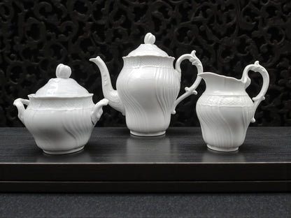 Cafetière, Pot à Lait et Sucrier, Richard Ginori, Vecchio Ginori 
