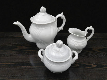Cafetière, Pot à Lait et Sucrier, Richard Ginori, Vecchio Ginori 