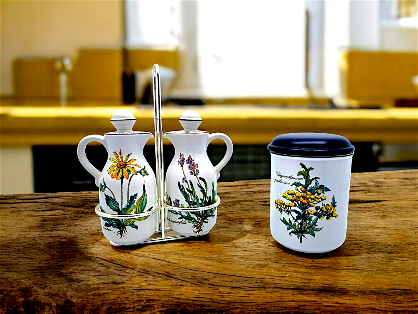 Servizio Olio e Aceto e Barattolo, Villeroy and Boch, Serie Botanica