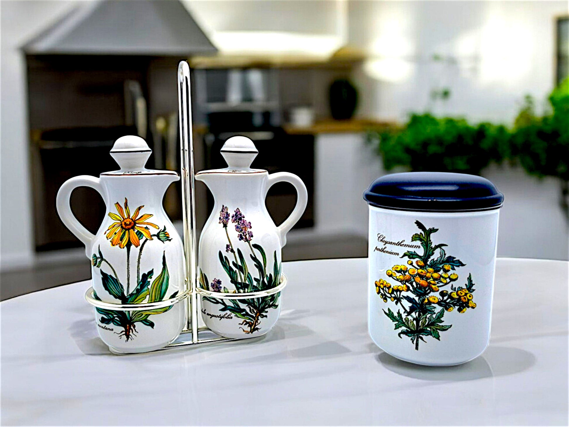 Servizio Olio e Aceto e Barattolo, Villeroy and Boch, Serie Botanica