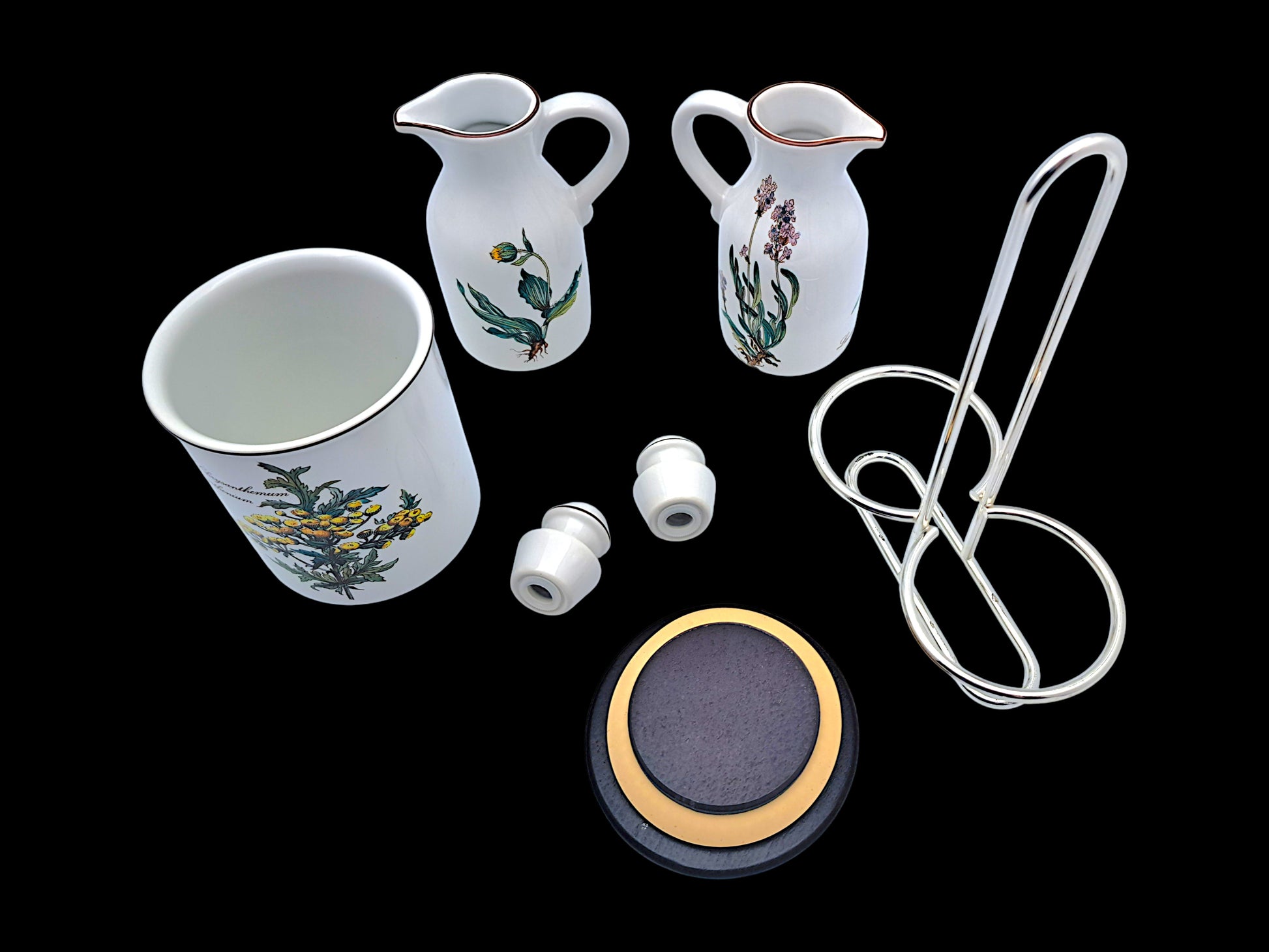 Servizio Olio e Aceto e Barattolo, Villeroy and Boch, Serie Botanica