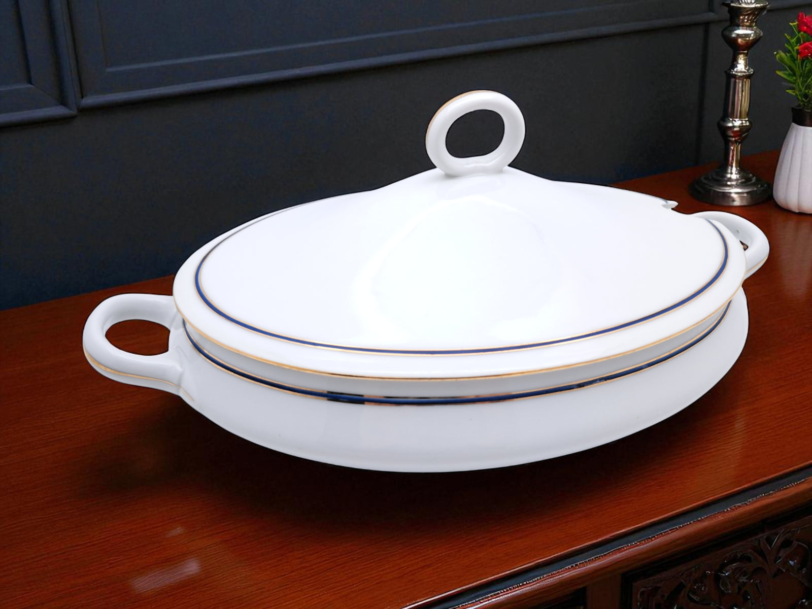 Zuppiera in Porcellana Ginori, Inizi '900