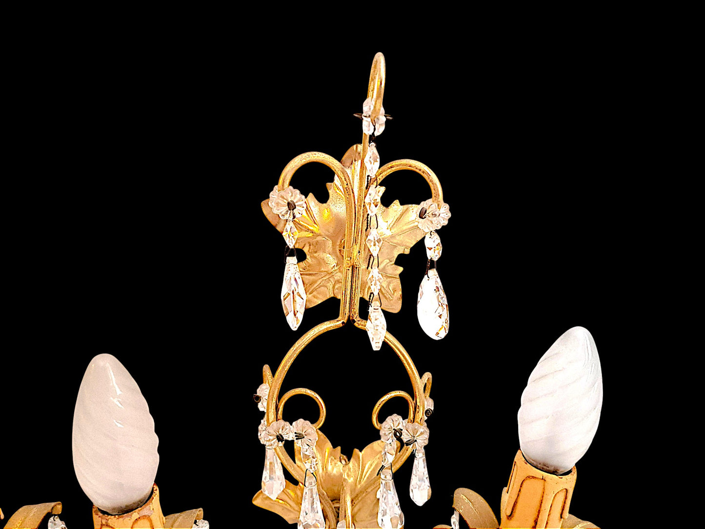 Coppia di Lampade da Parete, Stile Maria Teresa